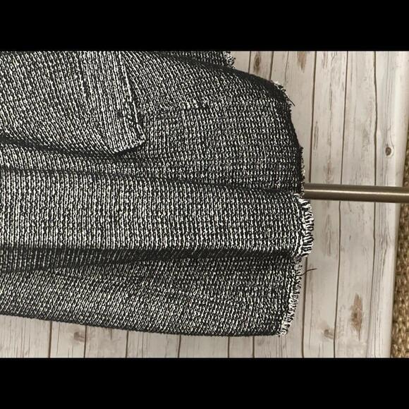 Chico's double-breasted notch collar sweater jacket - Picture 5 of 8